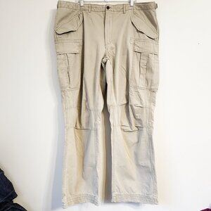 Vtg 90’s Polo Ralph Lauren 44Bx34 Cargo Paratrooper Tactical MILITARY Pants AR1